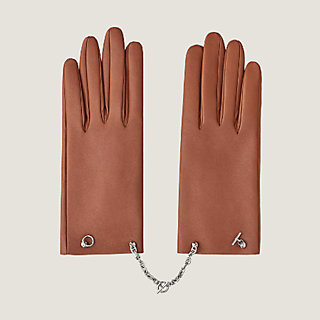 注目新作*HERMES*Gants Bonnie シェーヌダンクルレザー 手袋 bonnie-gloves--202056G 61-